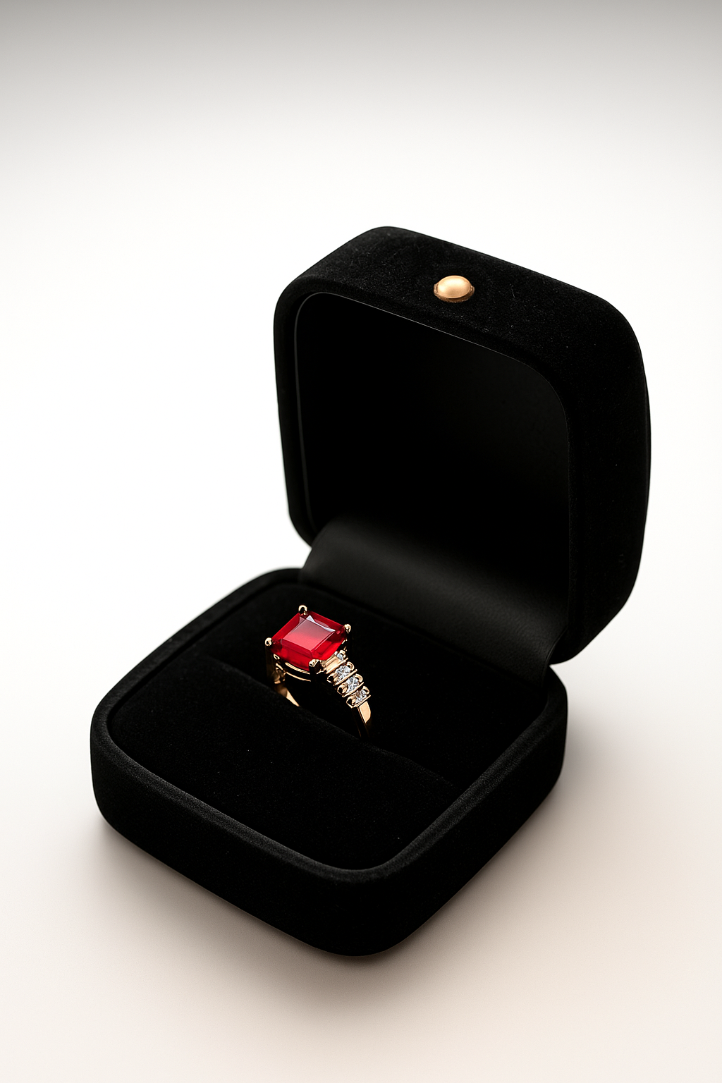Luxury Red  Ring|Heaven Ring Collection |Adjustable