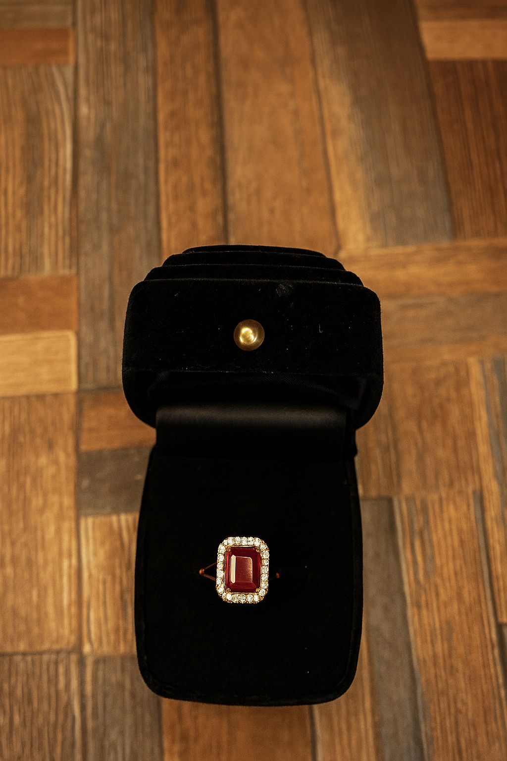 Luxury Red   Ring|Heaven Ring Collection |Adjustable
