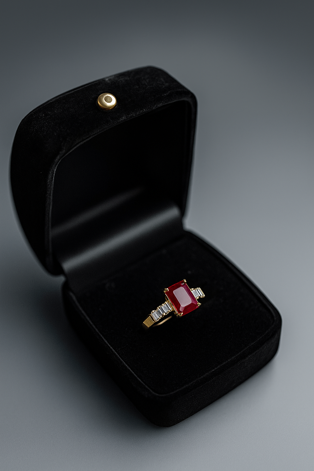 Luxury Red  Ring|Heaven Ring Collection |Adjustable